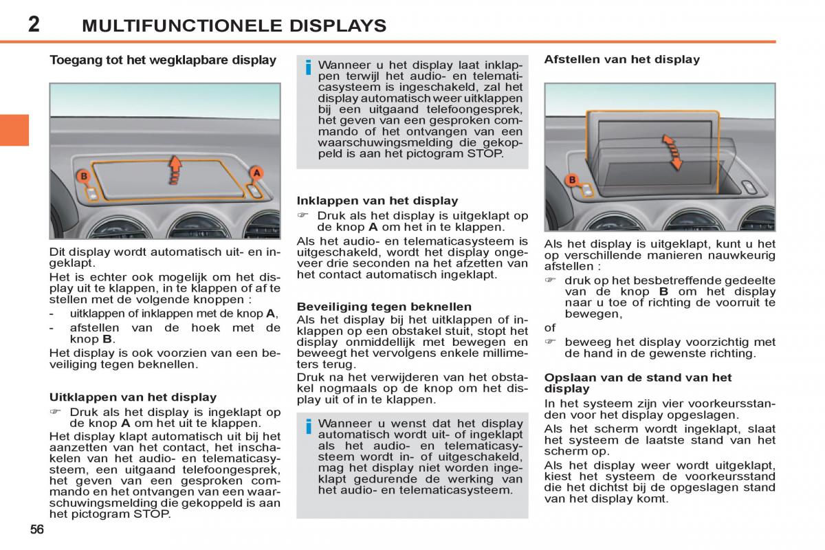 Peugeot 308 SW I 1 handleiding / page 58