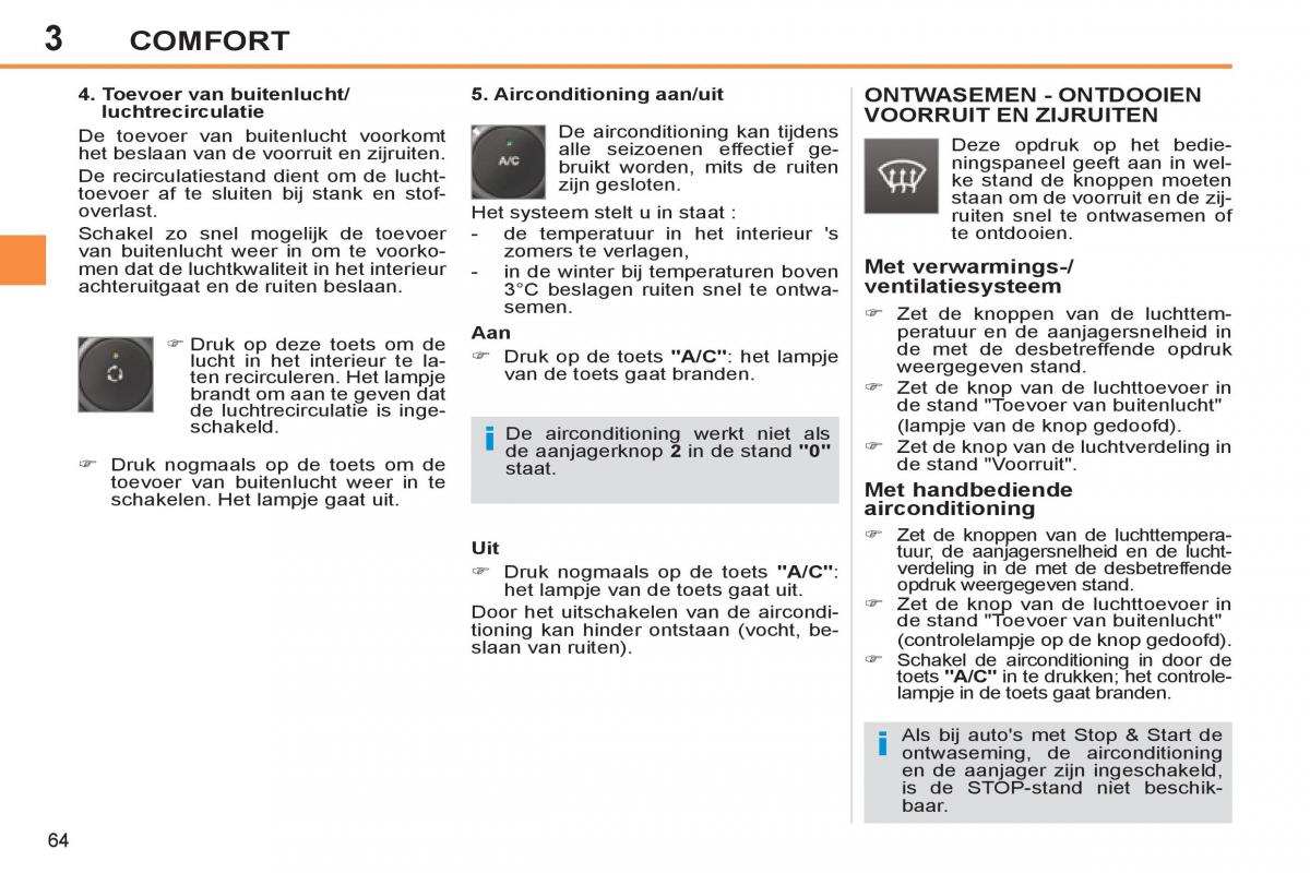 Peugeot 308 SW I 1 handleiding / page 66