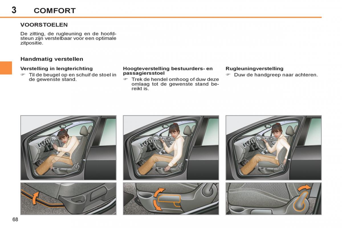 Peugeot 308 SW I 1 handleiding / page 70