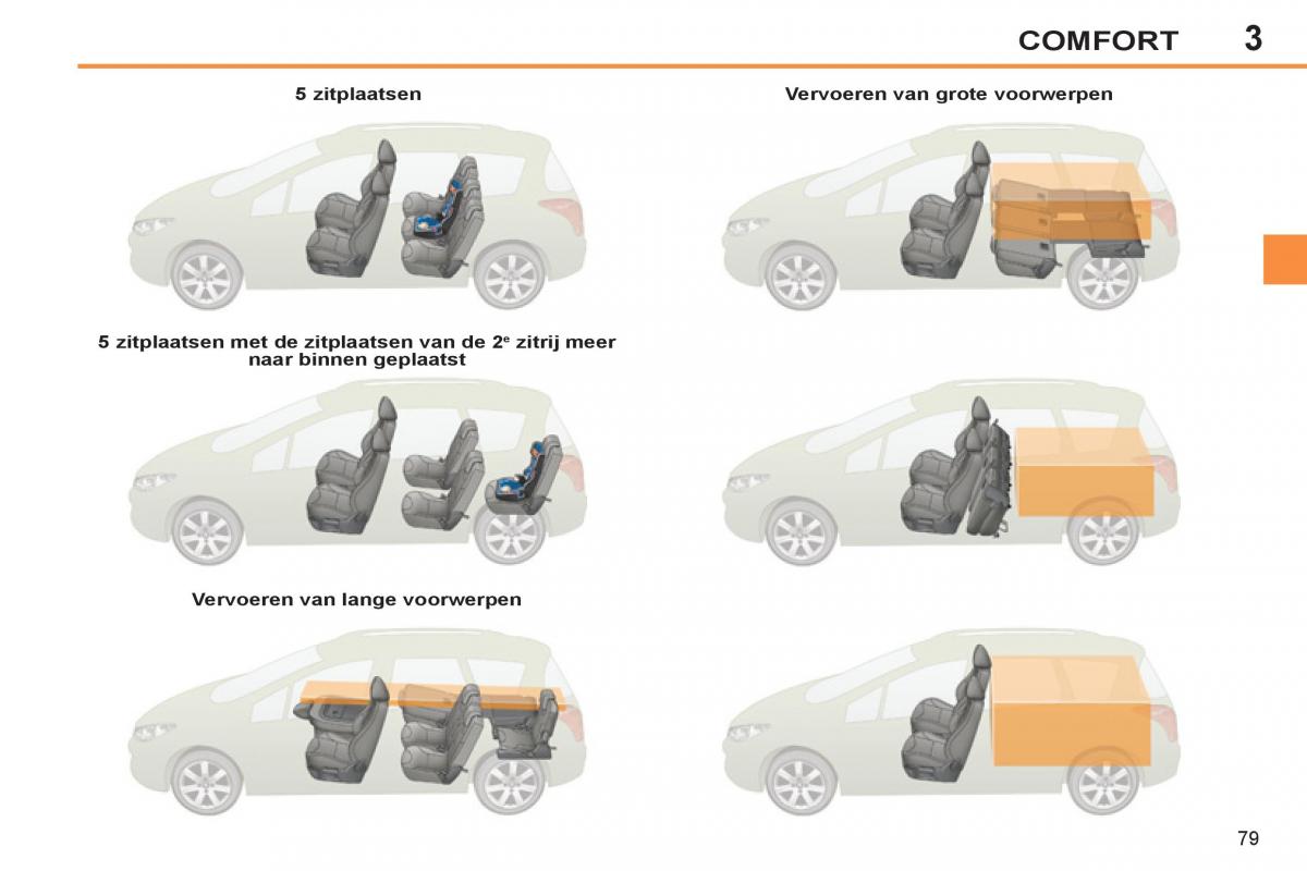 Peugeot 308 SW I 1 handleiding / page 81