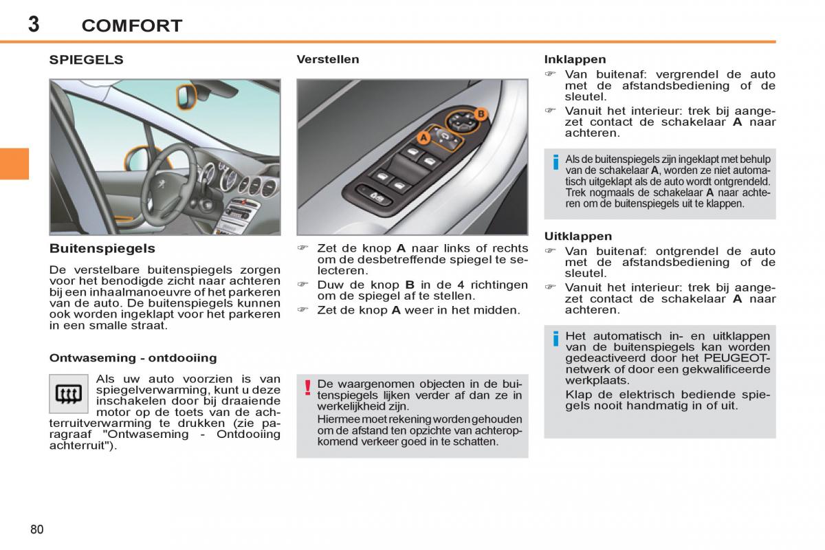 Peugeot 308 SW I 1 handleiding / page 82