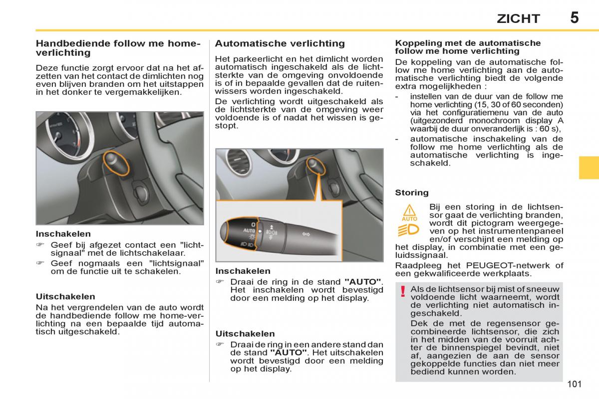 Peugeot 308 SW I 1 handleiding / page 103