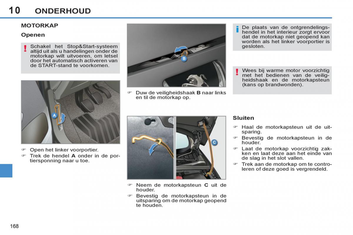 Peugeot 308 SW I 1 handleiding / page 170