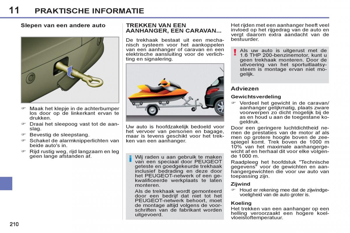 Peugeot 308 SW I 1 handleiding / page 212