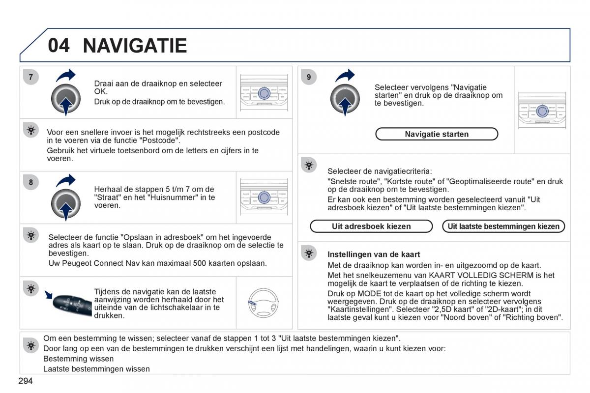 Peugeot 308 SW I 1 handleiding / page 296