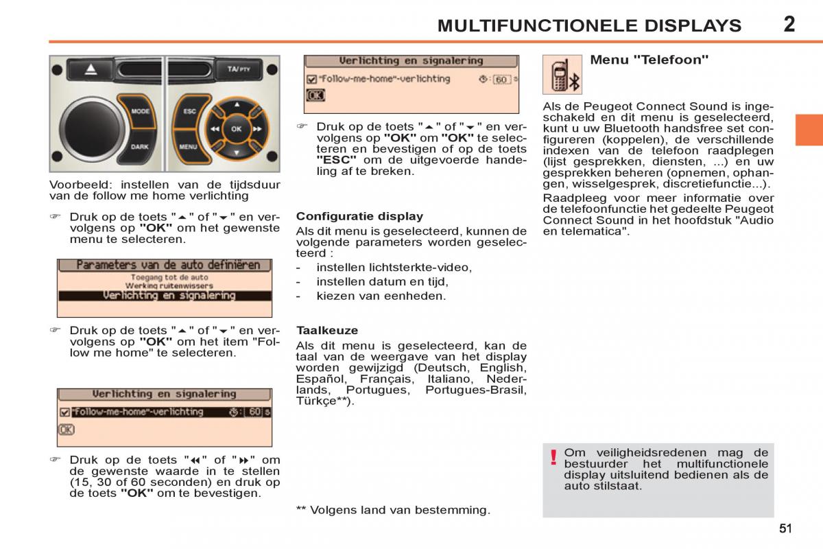 Peugeot 308 SW I 1 handleiding / page 53