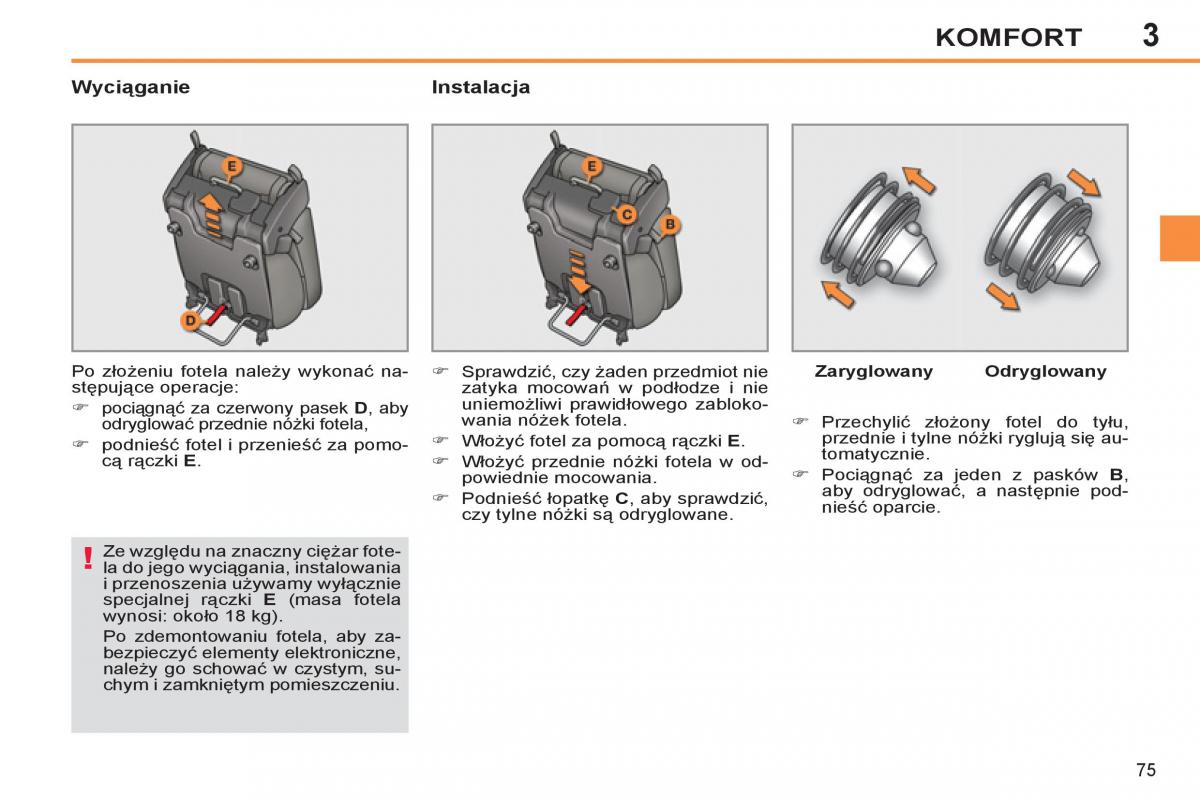 manual Peugeot 308 Peugeot 308 SW I 1 instrukcja / page 77