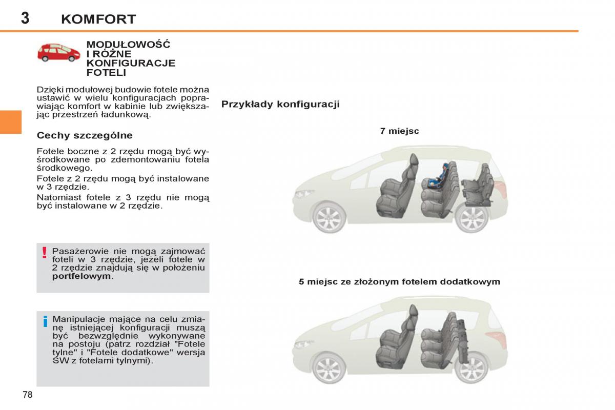 Peugeot 308 SW I 1 instrukcja obslugi / page 80