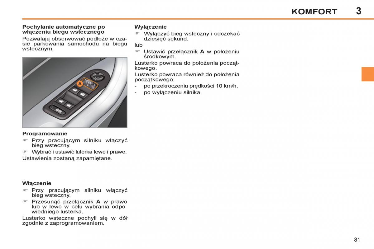 Peugeot 308 SW I 1 instrukcja obslugi / page 83