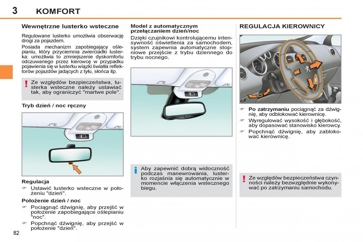 manual Peugeot 308 Peugeot 308 SW I 1 instrukcja / page 84