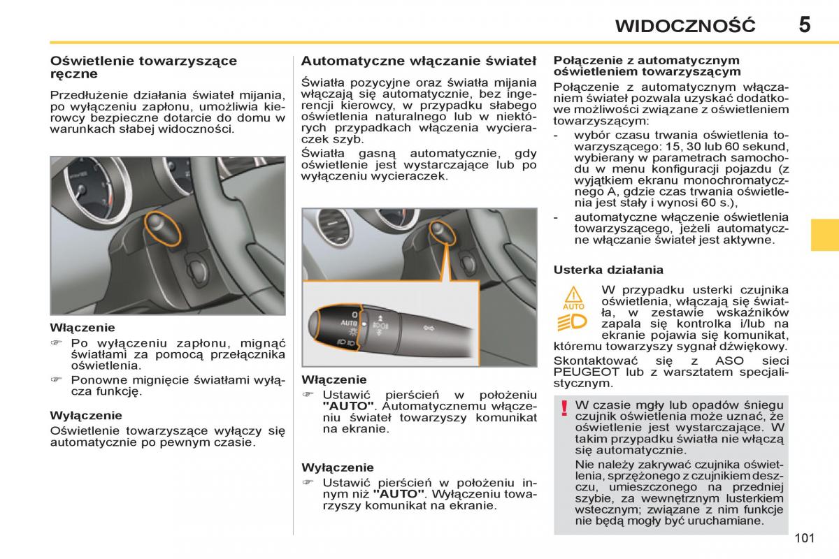 Peugeot 308 SW I 1 instrukcja obslugi / page 103