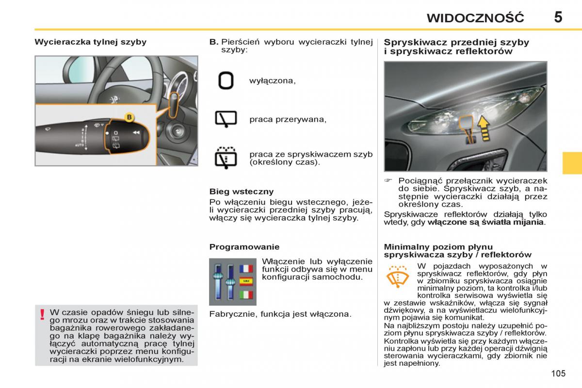 Peugeot 308 SW I 1 instrukcja obslugi / page 107