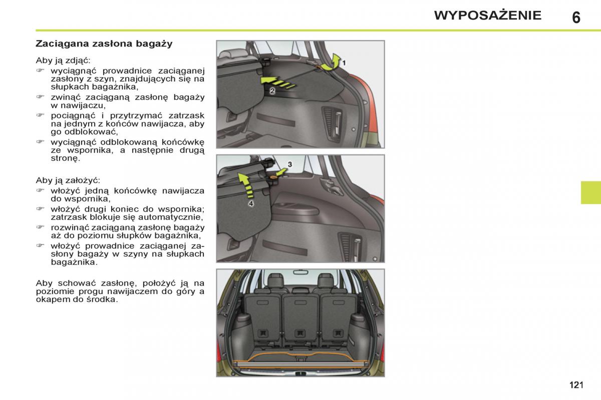 Peugeot 308 SW I 1 instrukcja obslugi / page 123