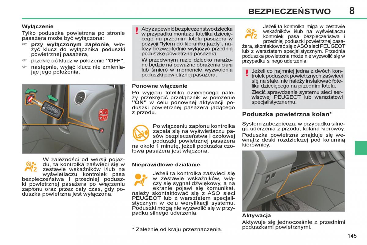 Peugeot 308 SW I 1 instrukcja obslugi / page 147