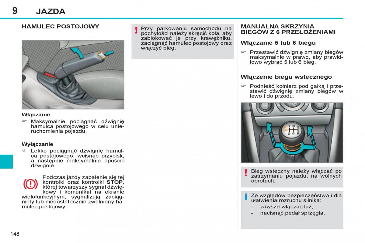 Peugeot 308 SW I 1 instrukcja obslugi / page 150