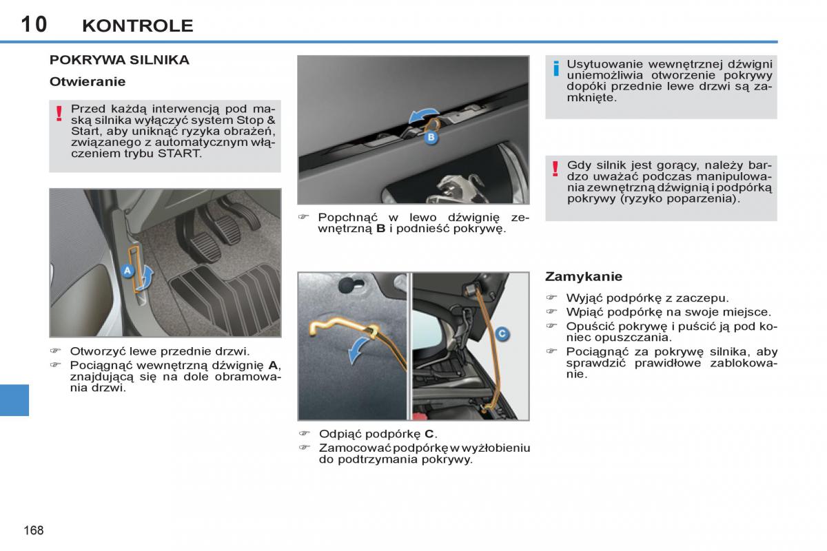 Peugeot 308 SW I 1 instrukcja obslugi / page 170