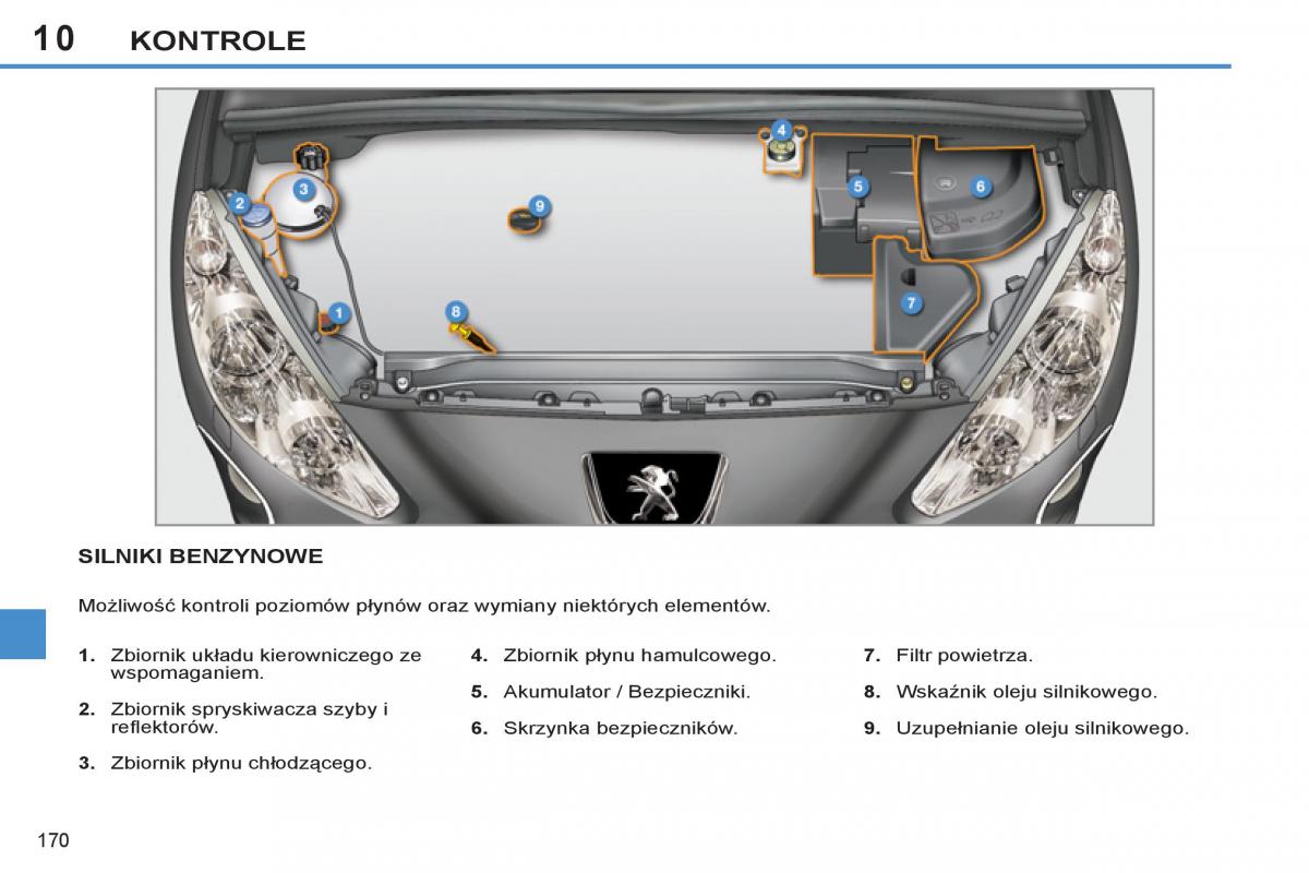 Peugeot 308 SW I 1 instrukcja obslugi / page 172