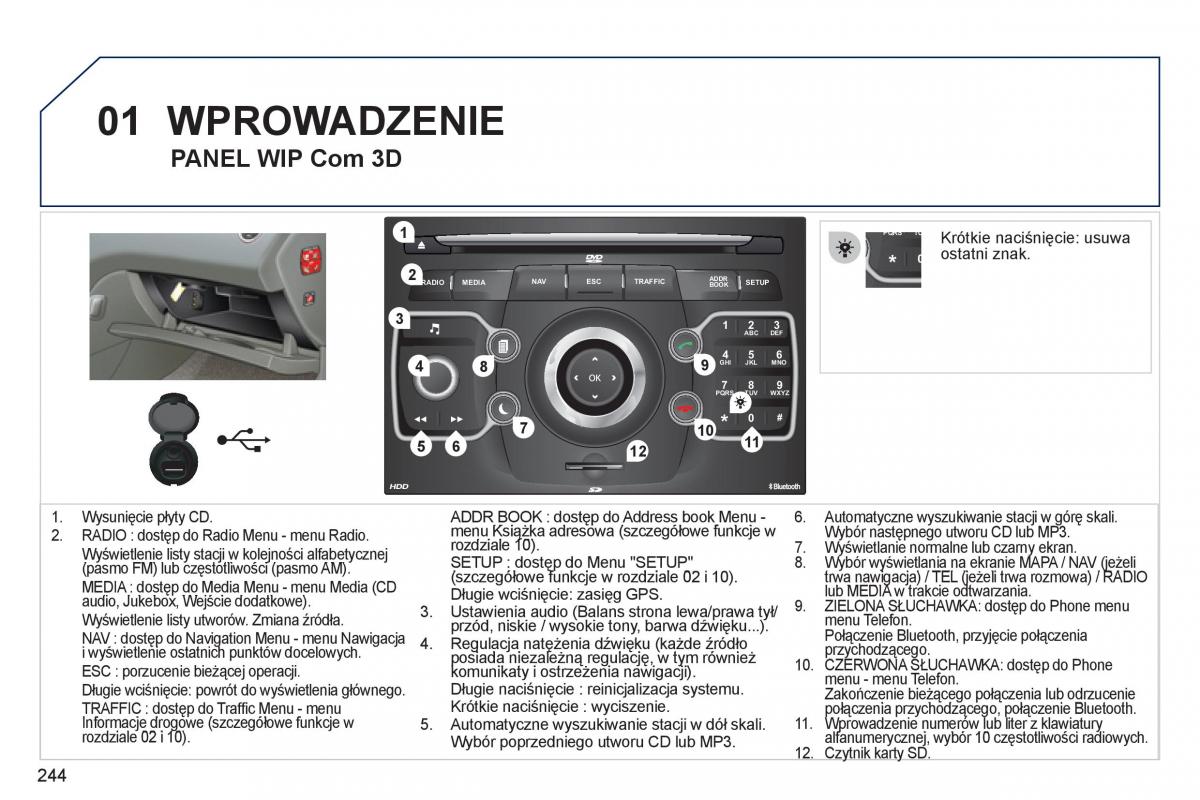 manual Peugeot 308 Peugeot 308 SW I 1 instrukcja / page 246