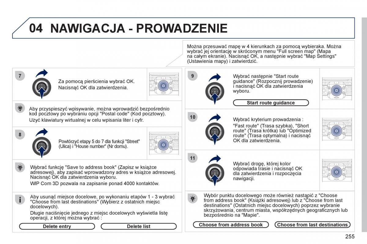 Peugeot 308 SW I 1 instrukcja obslugi / page 257