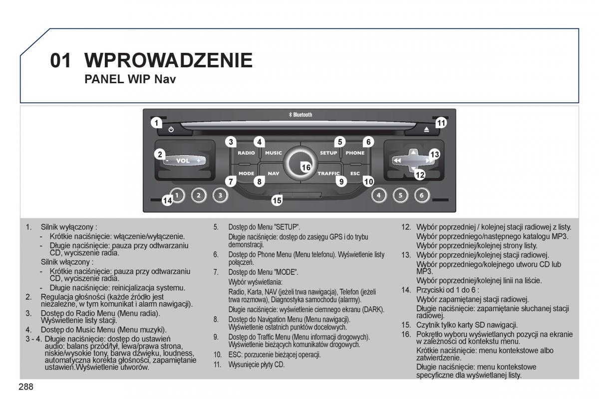 Peugeot 308 SW I 1 instrukcja obslugi / page 290