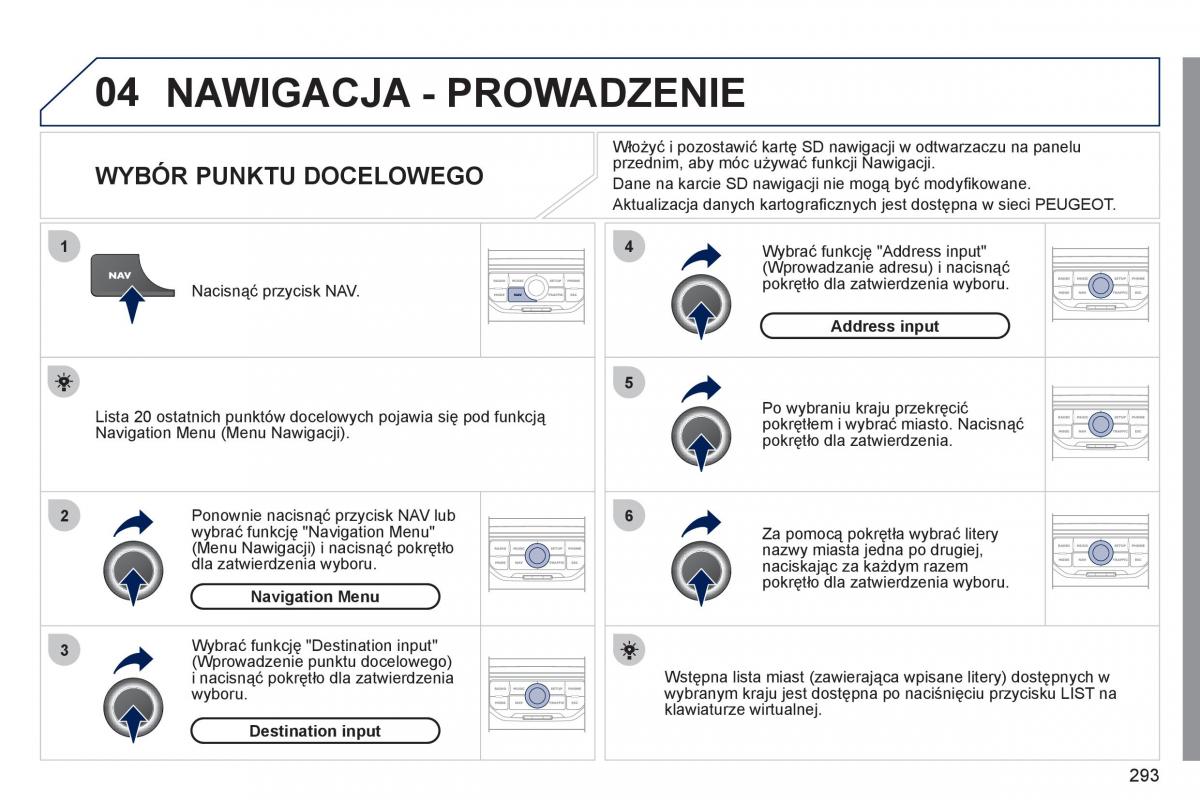 Peugeot 308 SW I 1 instrukcja obslugi / page 295