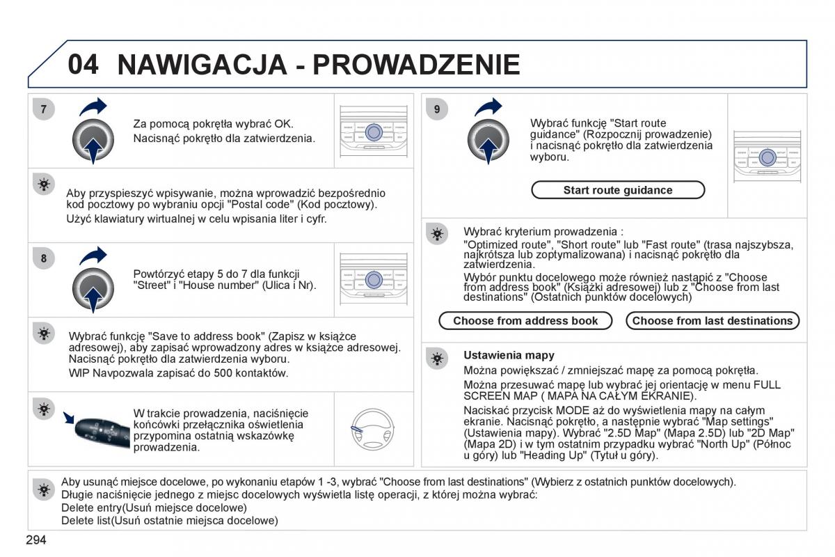 Peugeot 308 SW I 1 instrukcja obslugi / page 296