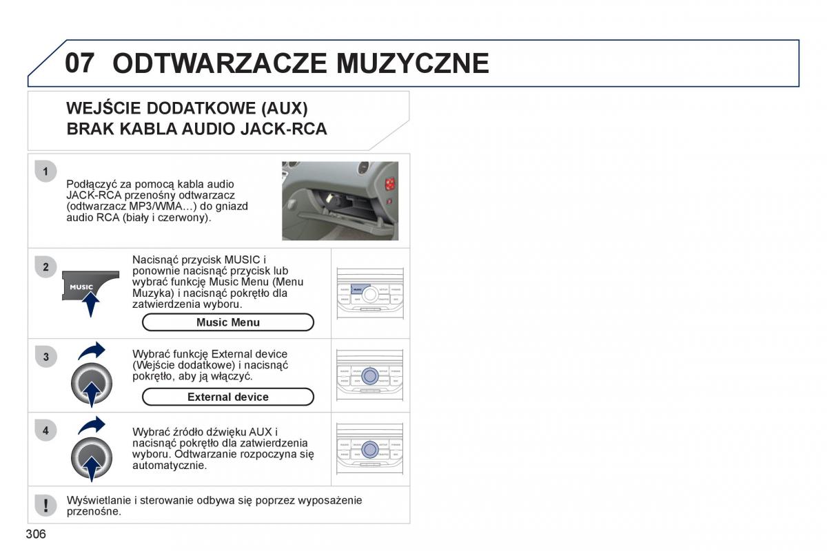 Peugeot 308 SW I 1 instrukcja obslugi / page 308