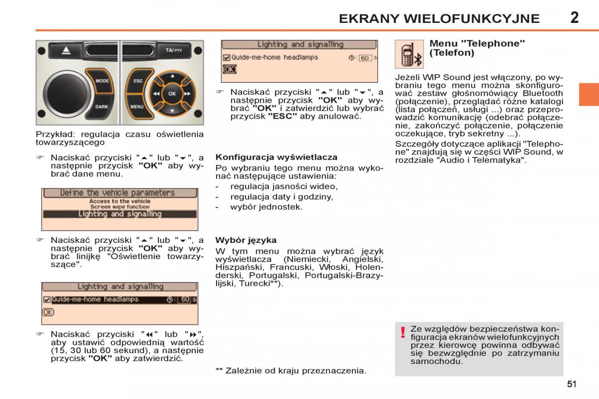 Peugeot 308 SW I 1 instrukcja obslugi / page 53