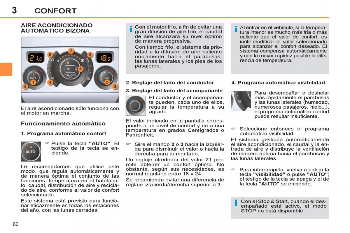 Peugeot 308 SW I 1 manual del propietario / page 68