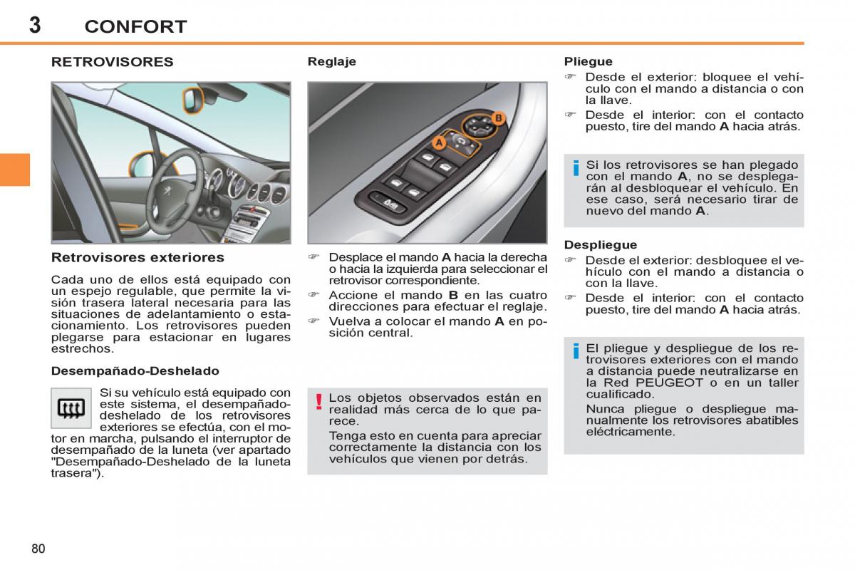 Peugeot 308 SW I 1 manual del propietario / page 82