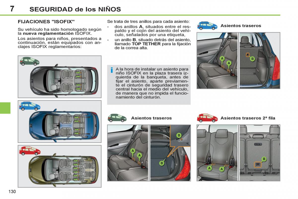 Peugeot 308 SW I 1 manual del propietario / page 132