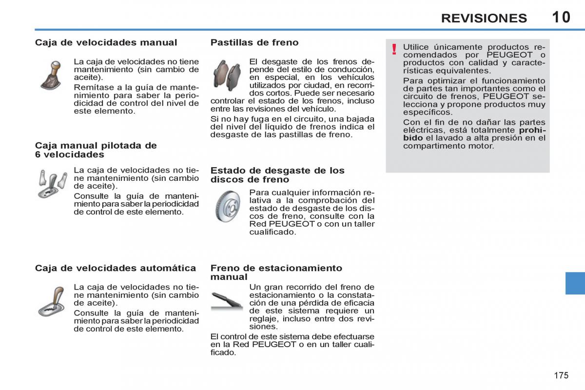 Peugeot 308 SW I 1 manual del propietario / page 177