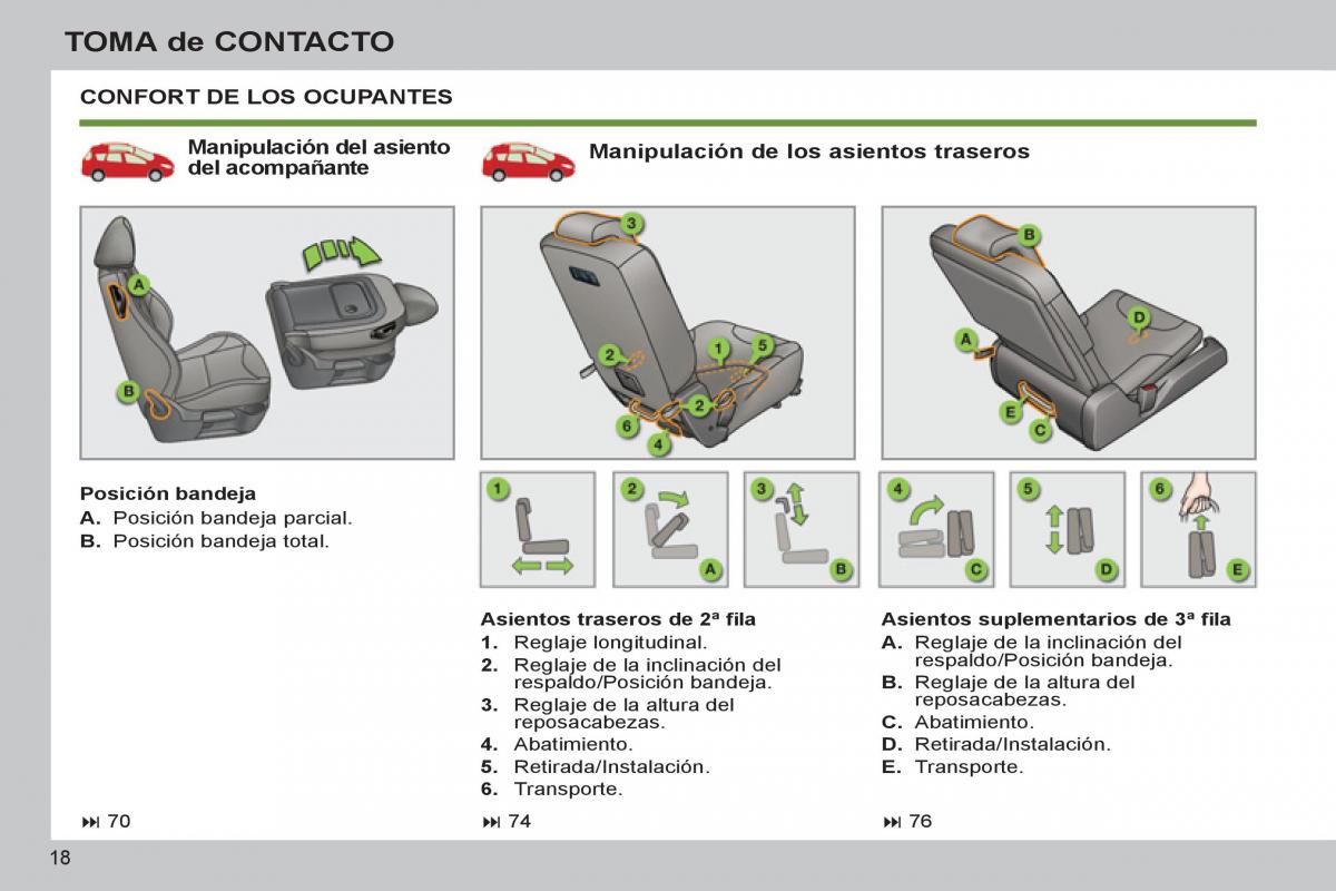 Peugeot 308 SW I 1 manual del propietario / page 20