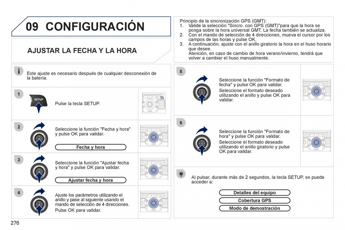 Peugeot 308 SW I 1 manual del propietario / page 278