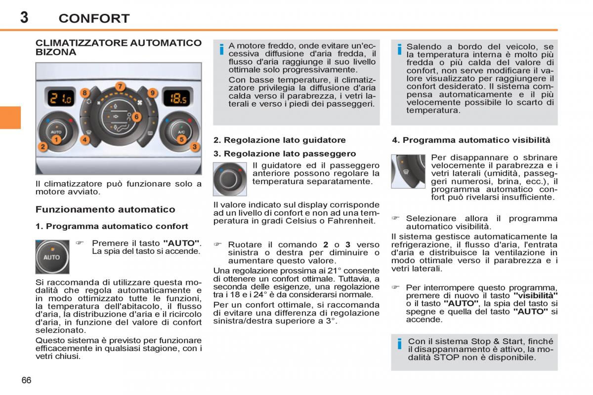 Peugeot 308 SW I 1 manuale del proprietario / page 68