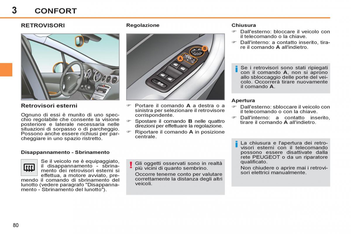 Peugeot 308 SW I 1 manuale del proprietario / page 82