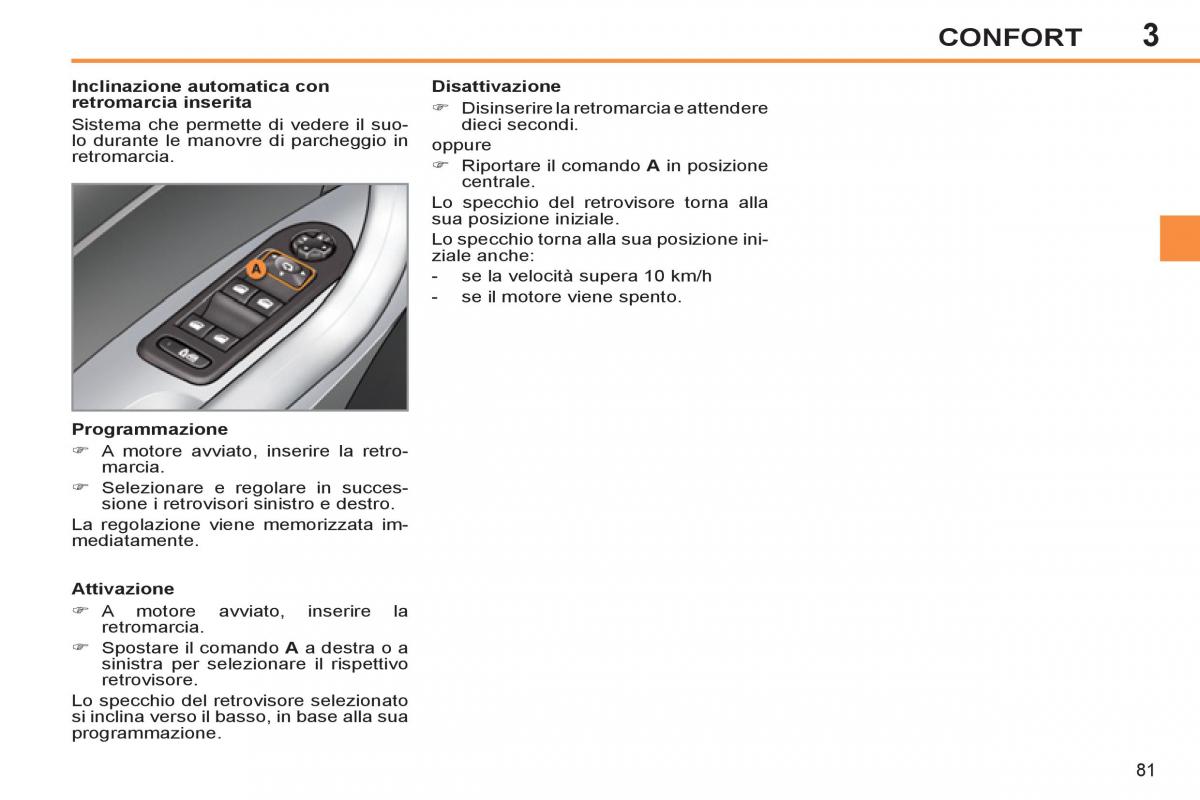 Peugeot 308 SW I 1 manuale del proprietario / page 83