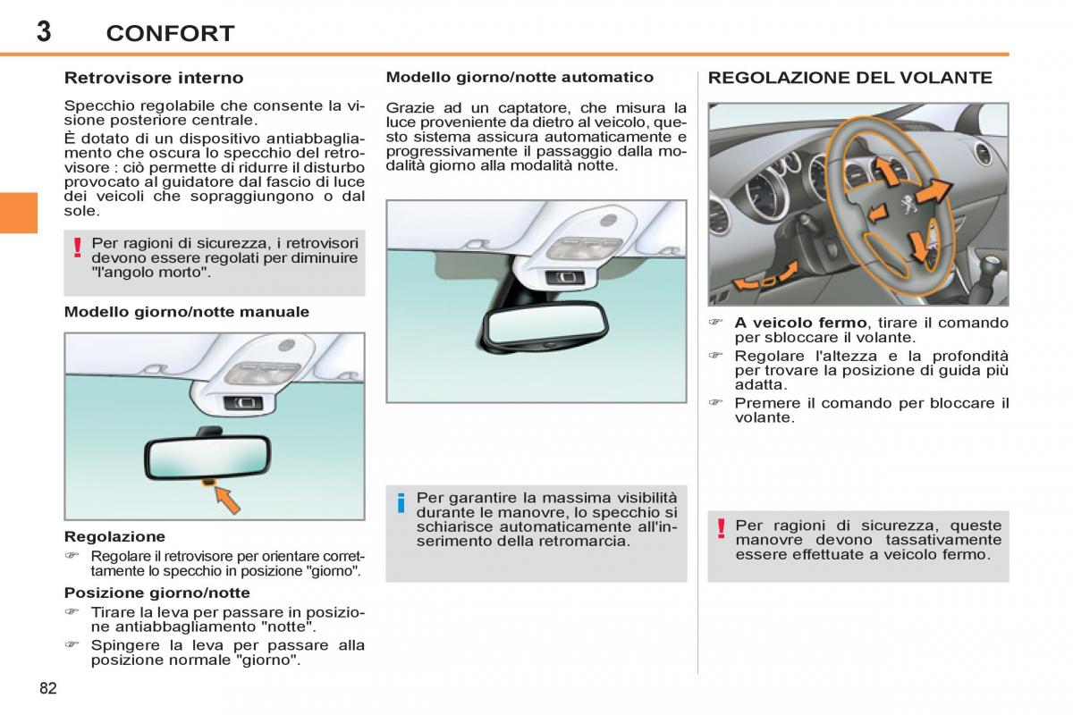 Peugeot 308 SW I 1 manuale del proprietario / page 84