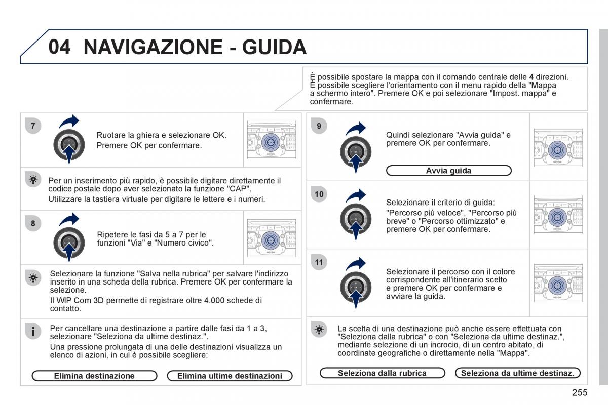 Peugeot 308 SW I 1 manuale del proprietario / page 257