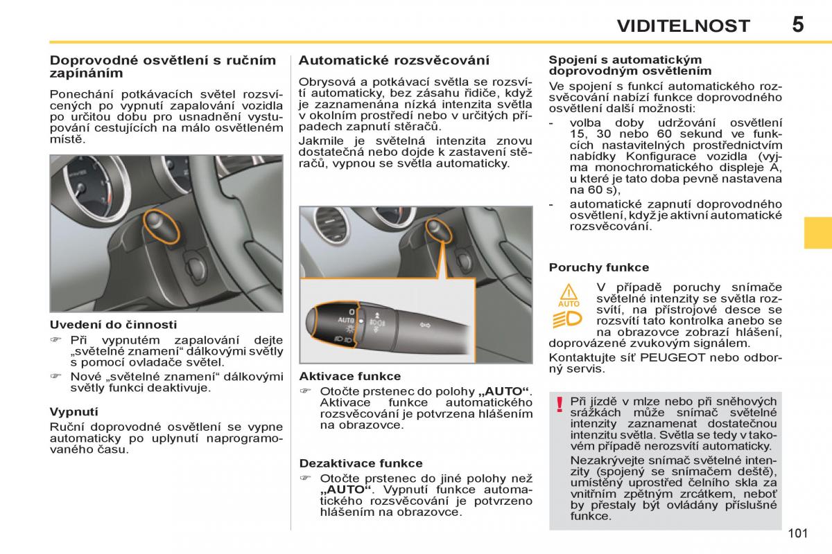 Peugeot 308 SW I 1 navod k obsludze / page 103