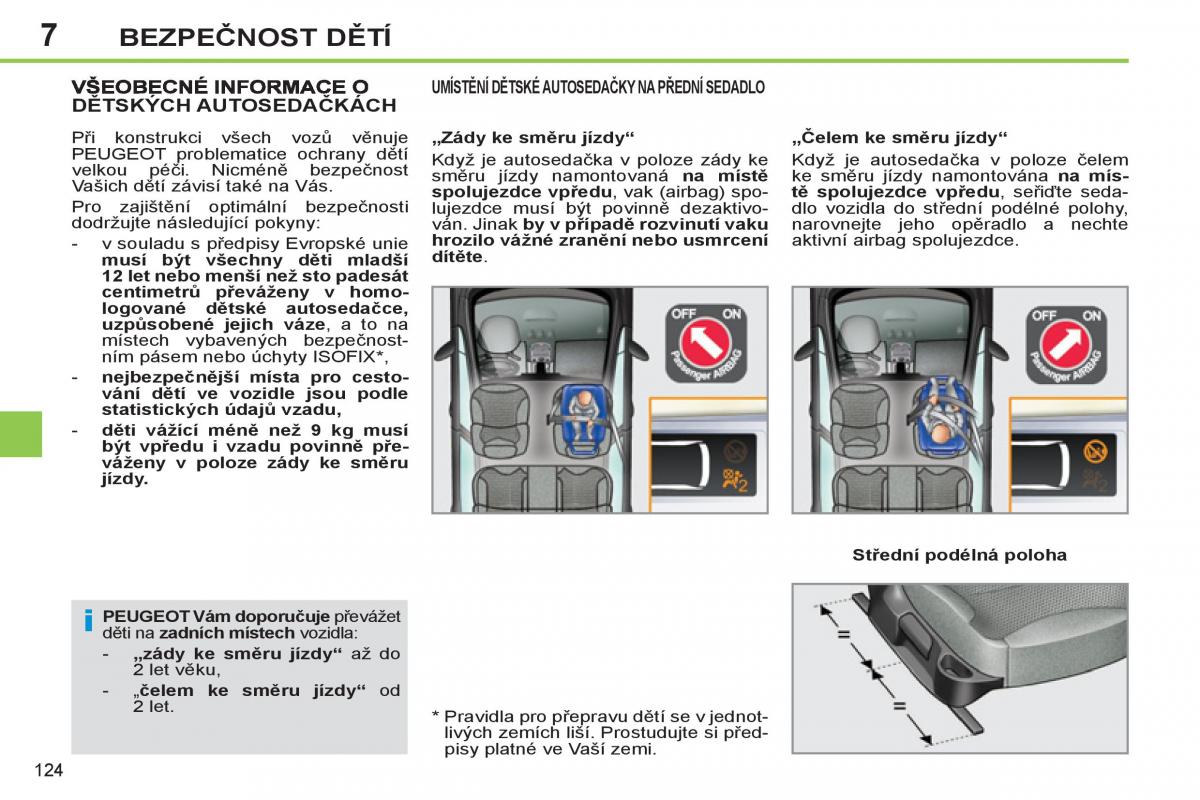 Peugeot 308 SW I 1 navod k obsludze / page 126