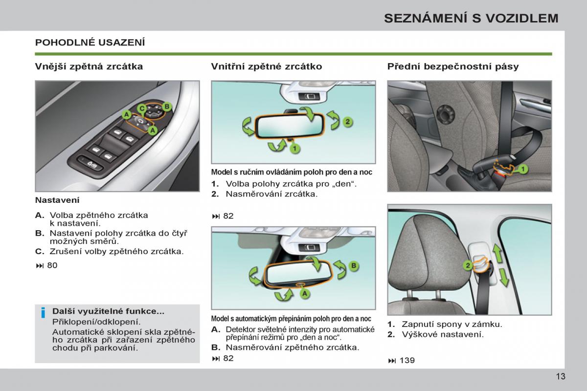 Peugeot 308 SW I 1 navod k obsludze / page 15