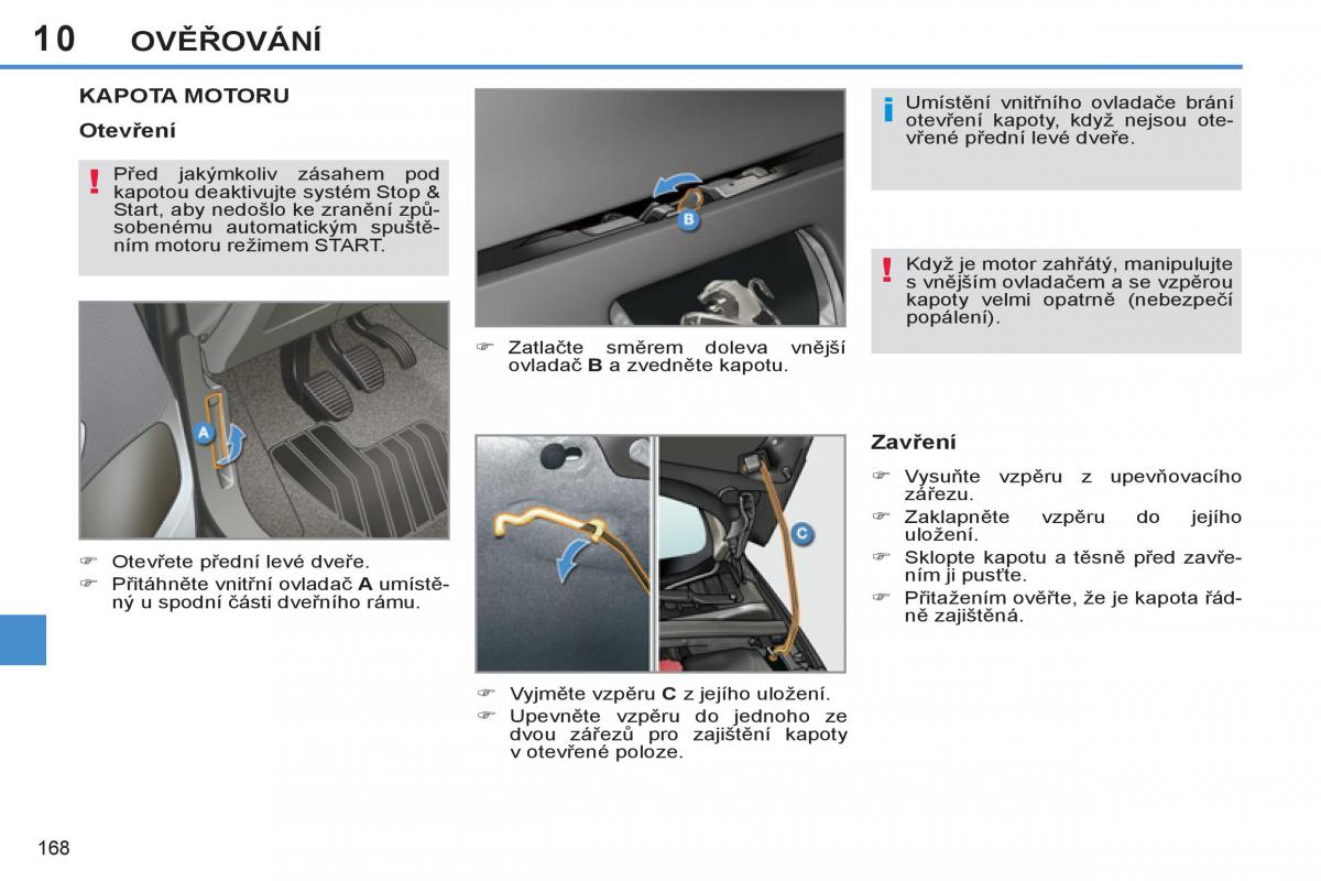 Peugeot 308 SW I 1 navod k obsludze / page 170