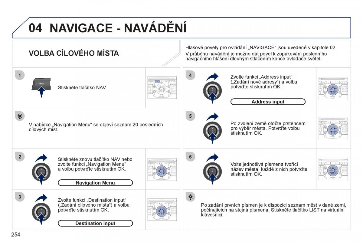 Peugeot 308 SW I 1 navod k obsludze / page 256