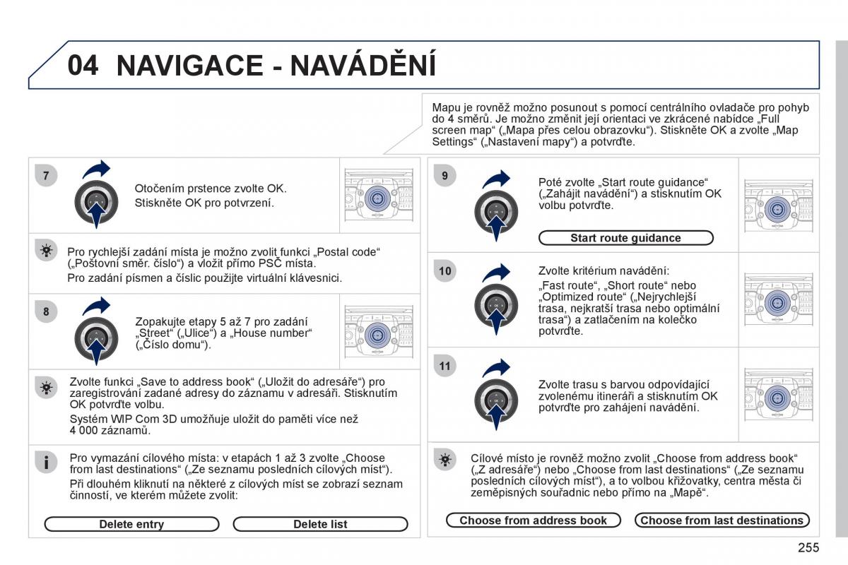 Peugeot 308 SW I 1 navod k obsludze / page 257