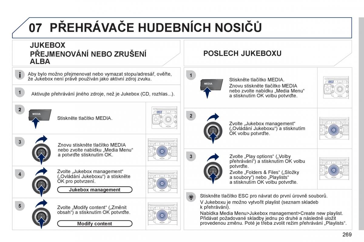 Peugeot 308 SW I 1 navod k obsludze / page 271