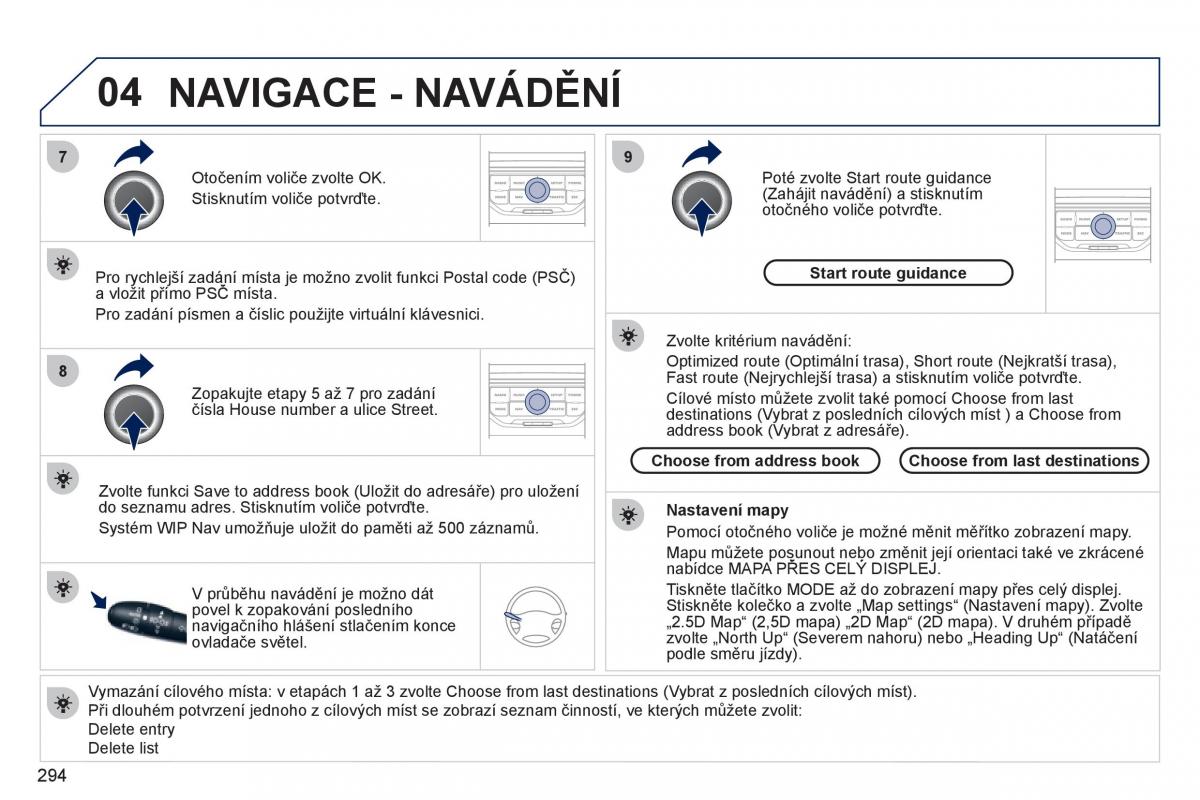 Peugeot 308 SW I 1 navod k obsludze / page 296