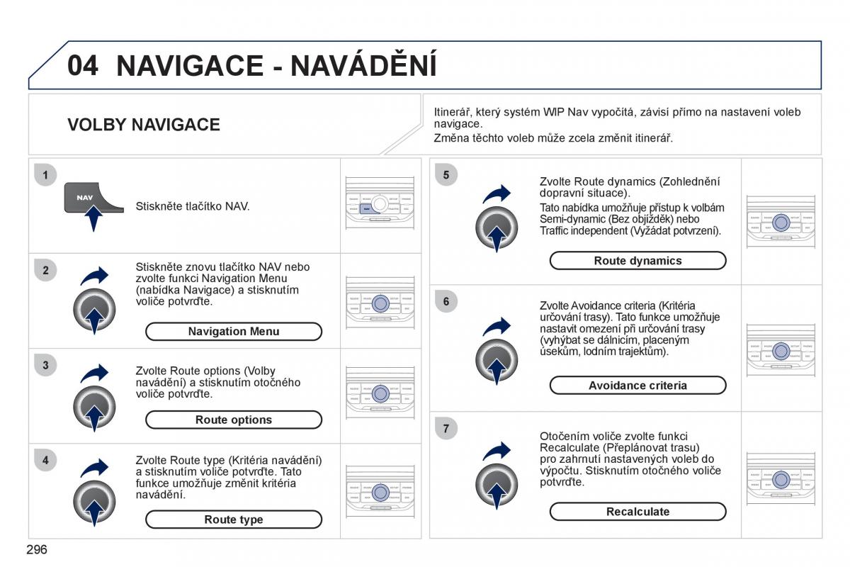 Peugeot 308 SW I 1 navod k obsludze / page 298