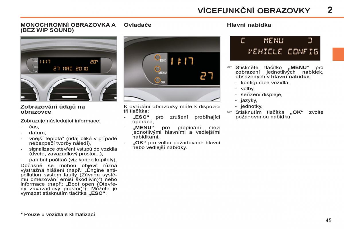 Peugeot 308 SW I 1 navod k obsludze / page 47