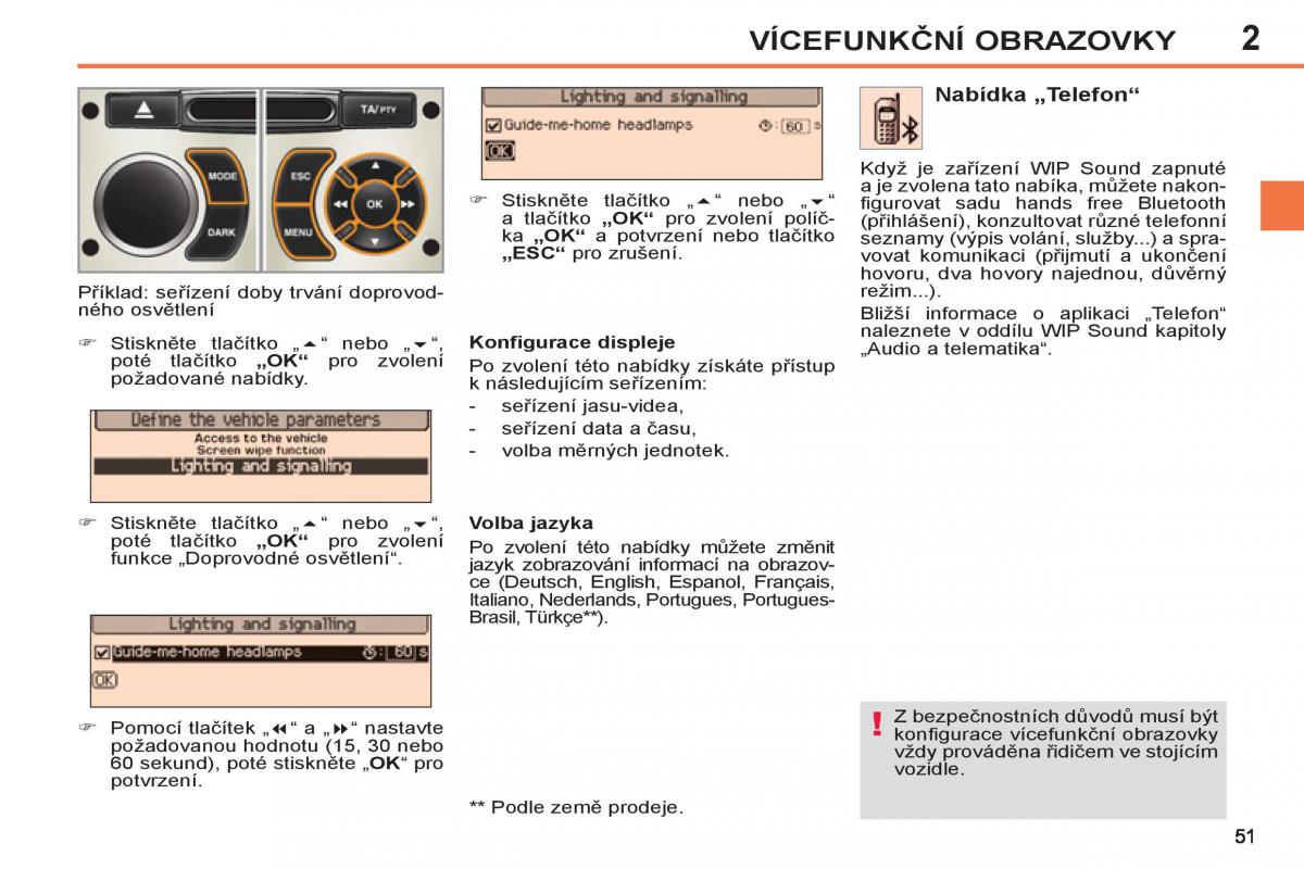 Peugeot 308 SW I 1 navod k obsludze / page 53